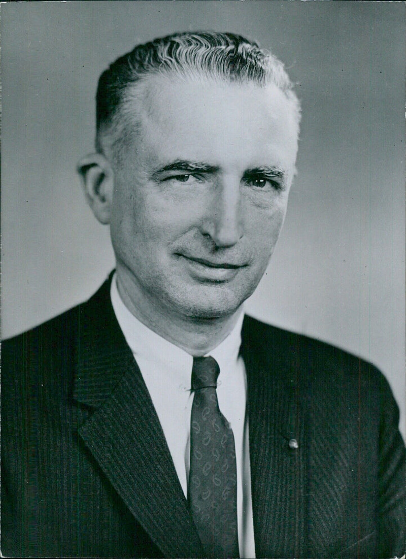 JAMES T. O'CONNELL, Undersecretary of Labour - Vintage Photograph