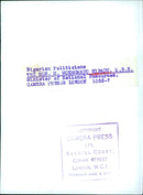 Nigerian Politicians THE HON. M. MOHAMMADU RIBADU, M.B.E. Minister of National Resources. - Vintage Photograph