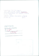 Egyptian Vice-President Hosni Moubark, April 1975 - Vintage Photograph