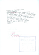 Egyptian Politicians: HOSNI MUBARAK OPS - Vintage Photograph