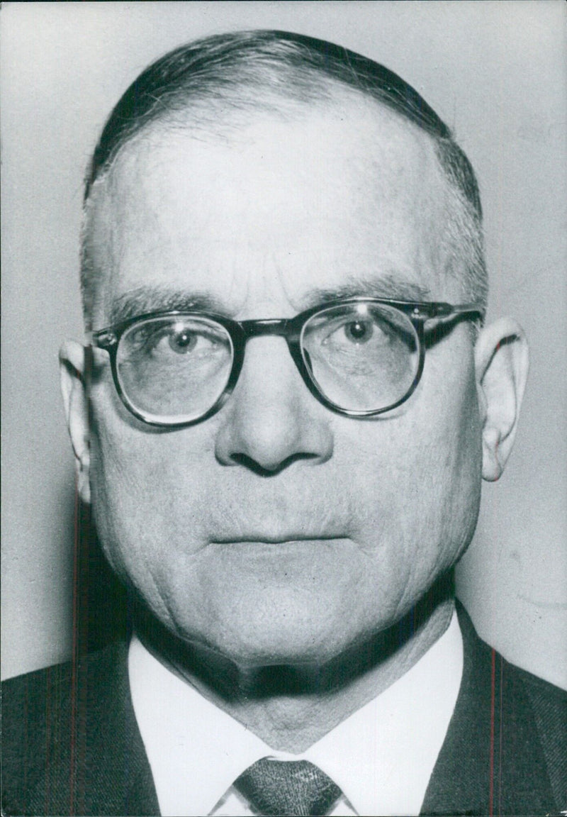 Niilo Rhyta, Deputy Minister of Communications in the Government of Rafael Paasio - Vintage Photograph