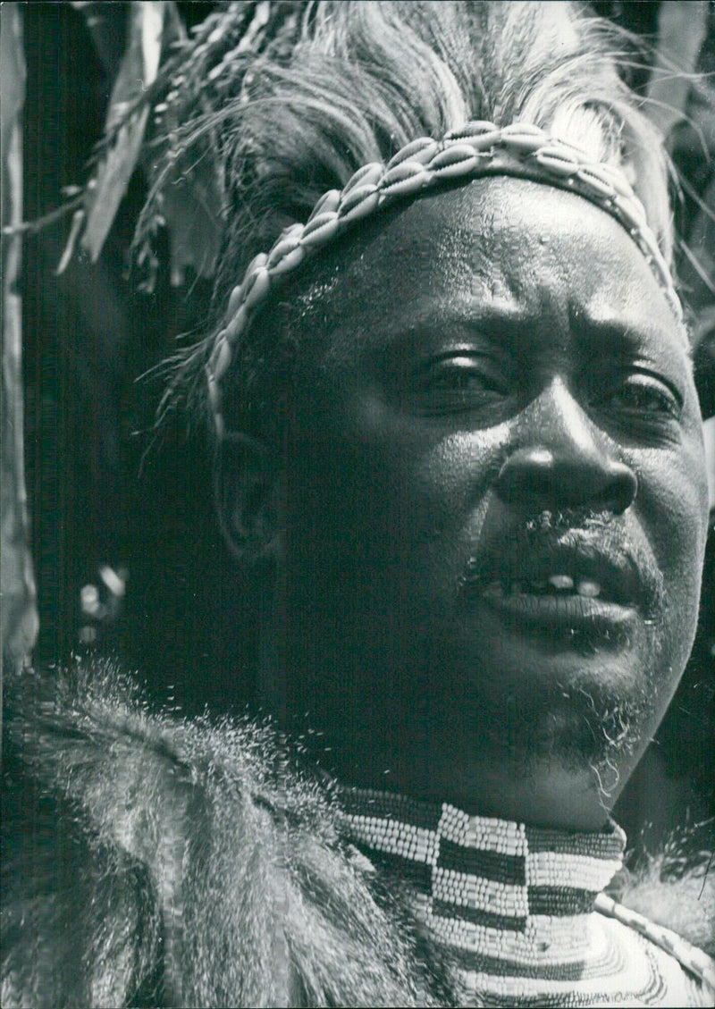 OGINGA ODINGA, Former Vice-President of Kenya and leader of the opposition - Vintage Photograph