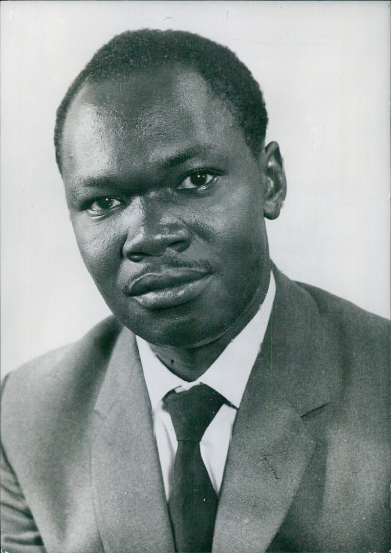 The Hon. S.N. ODAKA, M.P. Minister of Foreign Affairs in the Uganda Government under Dr. Milton Obote - Vintage Photograph