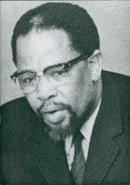 Robert Resha speaking at a United Nations meeting on South Africa's apartheid policy - Vintage Photograph