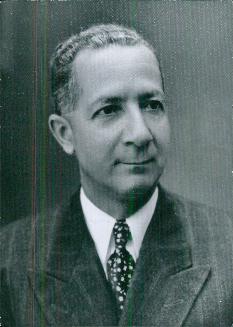 Samer El Risai - Prime Minister of Jordan - Vintage Photograph