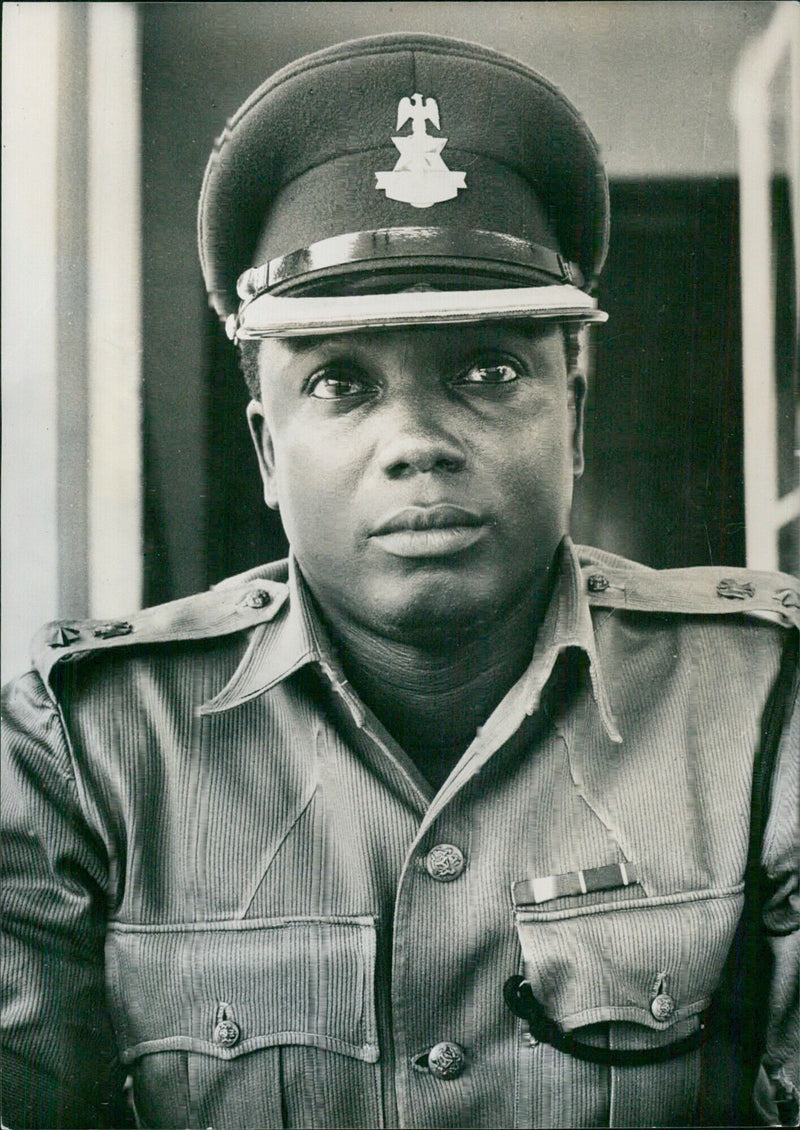 Lieutenant Colonel S. Ogbemudia, Governor of the Mid-West State, Nigeria - Vintage Photograph
