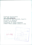 Egyptian Politicians: Gen. ABU GHAZALEH OPS - Vintage Photograph