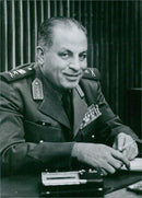 Egyptian Politicians: Gen. ABU GHAZALEH OPS - Vintage Photograph
