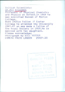 British Scientist, Dr. Rex Richards - Vintage Photograph