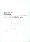 Soviet Athlete Edvin Ozolin - Vintage Photograph