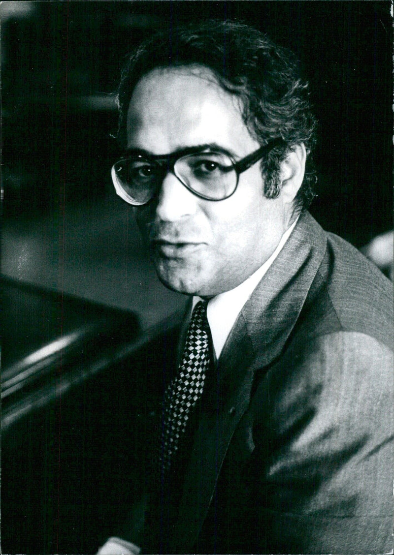 Moroccan Politicians: ABDELLATIF GHESSASSI Minister of Commerce, Industry, (67) Mines and Merchant Marine - Vintage Photograph