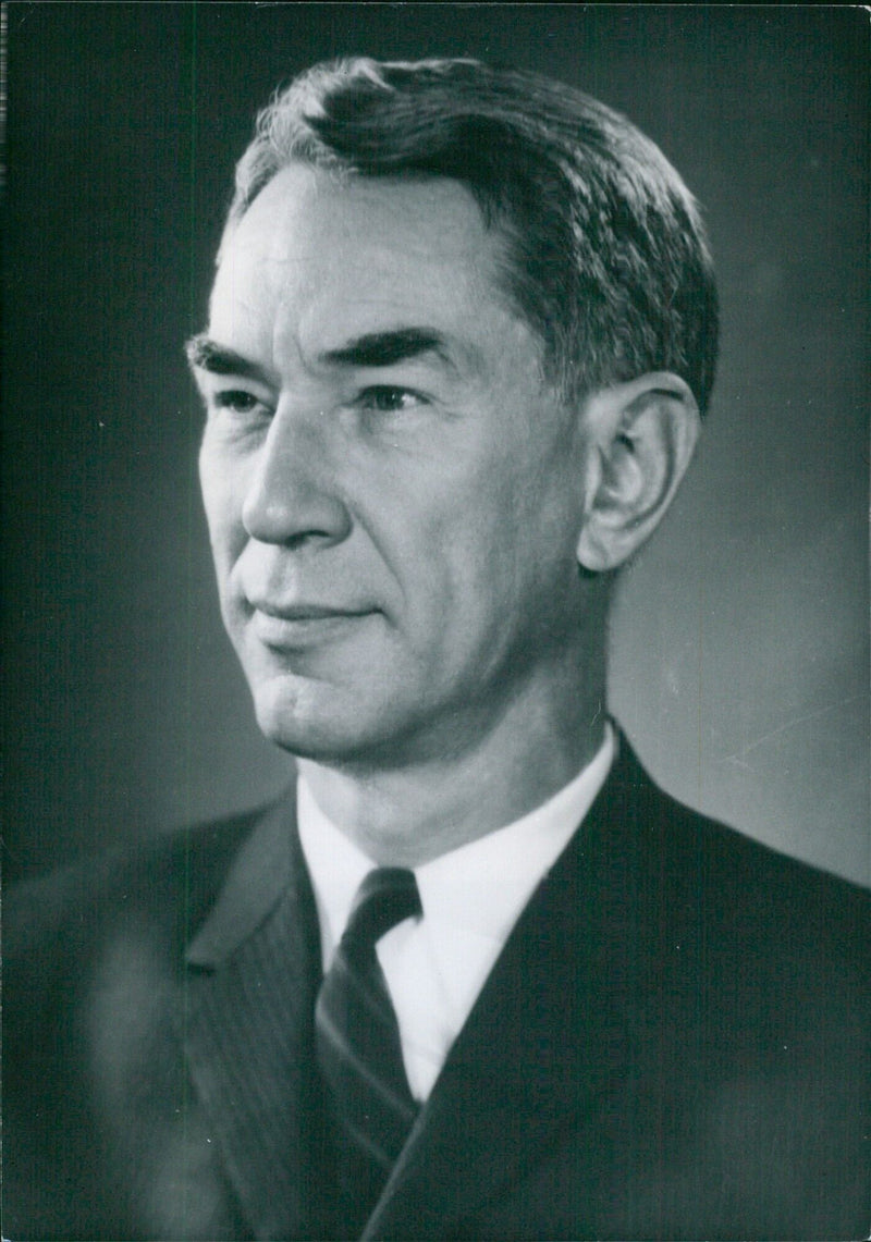 EDWIN O. REISCHAUER, Historian and diplomat - Vintage Photograph