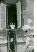 Paul VI in Stockholm, Sweden - Vintage Photograph