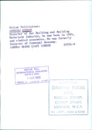 ANDRZEJ GIERSZ, Minister of the Building and Building Materials Industry - Vintage Photograph