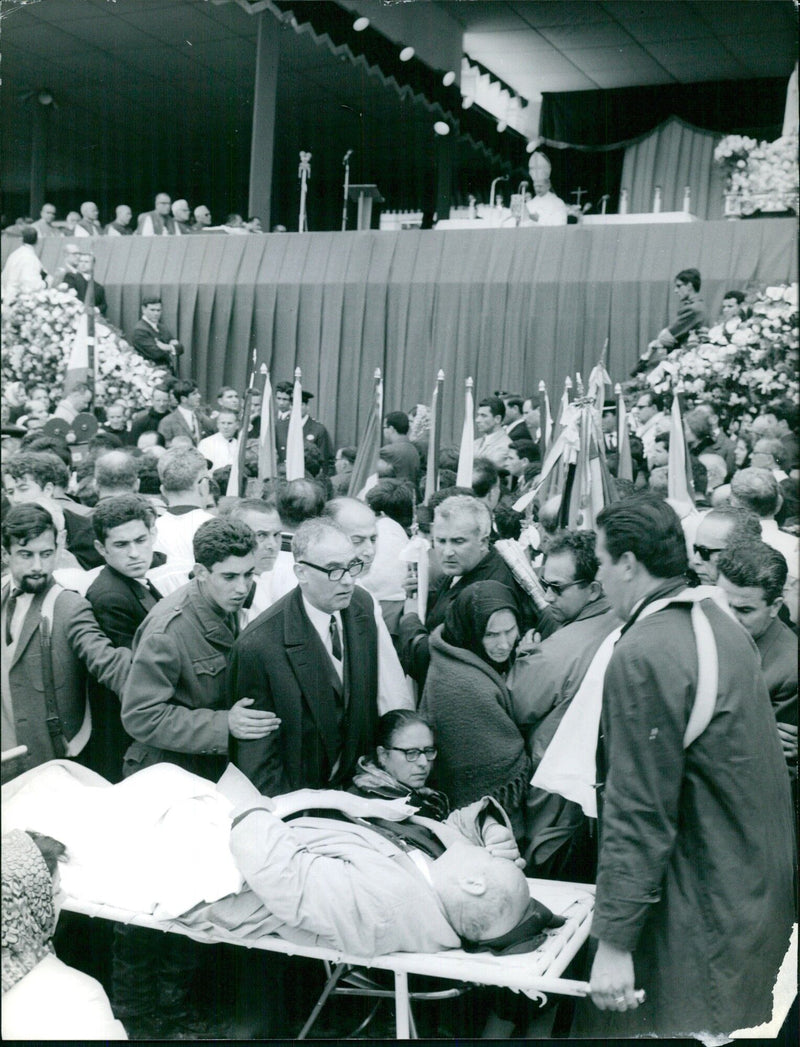 The Pope & Portugal - Vintage Photograph