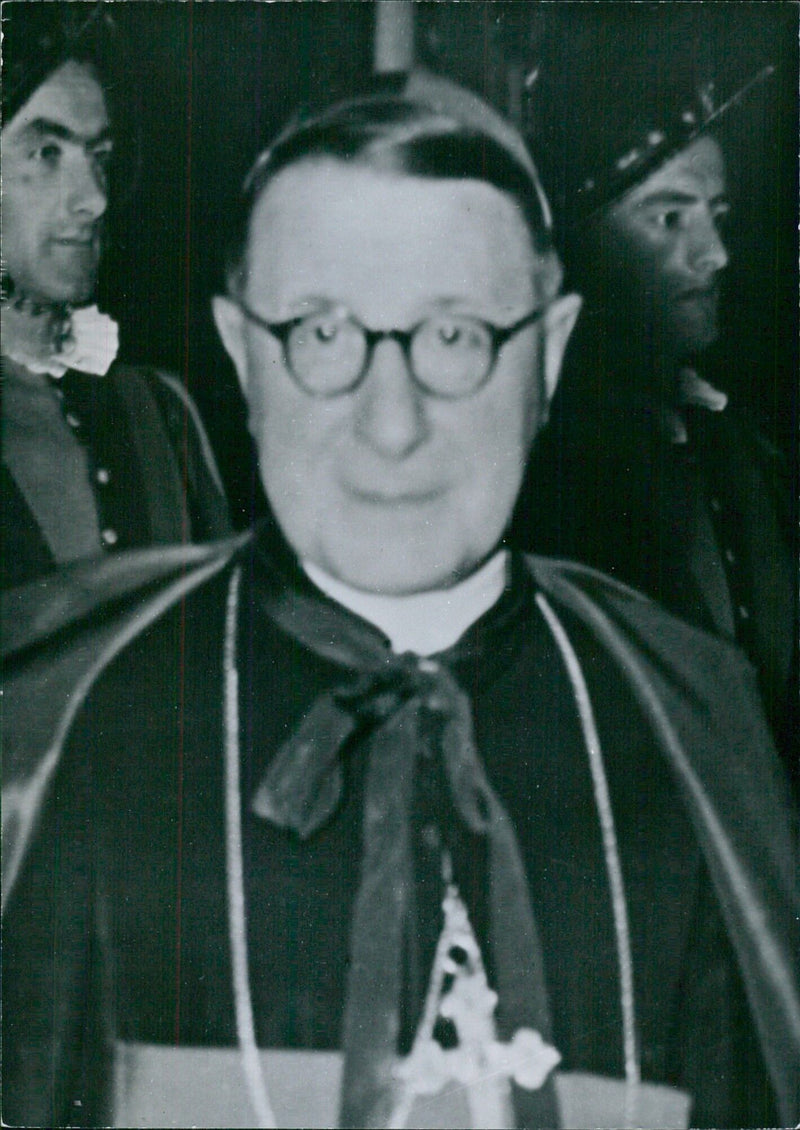 Mgr. Giobbe to be created a cardinal - Vintage Photograph