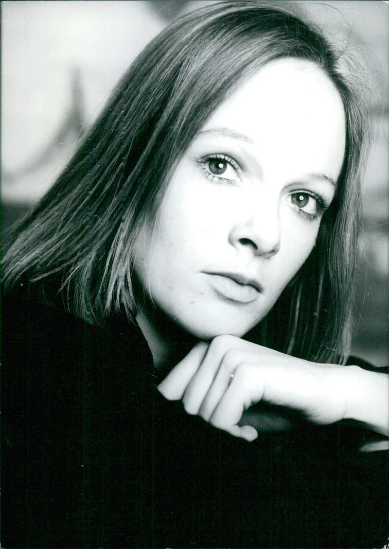 Harriet Gilbert, Young British Novelist - Vintage Photograph