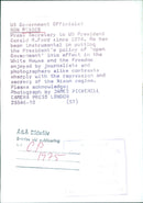 US Government Officials - Vintage Photograph