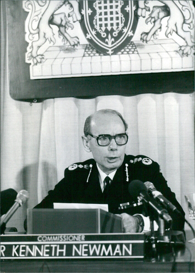 Commissioner R Kenneth Newman - Vintage Photograph