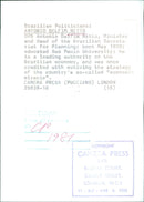 Brazilian Politician Antonio Delfim Netto - Vintage Photograph