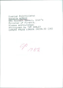 Iranian Minister of Finance, Hossein Nemazi - Vintage Photograph