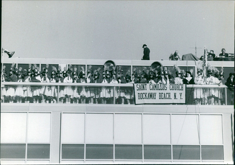 YA Saint Camillus Church in Rockaway Beach, N.Y. - Vintage Photograph