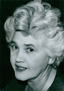 British Politician Jennie Lee, M.P. - Vintage Photograph