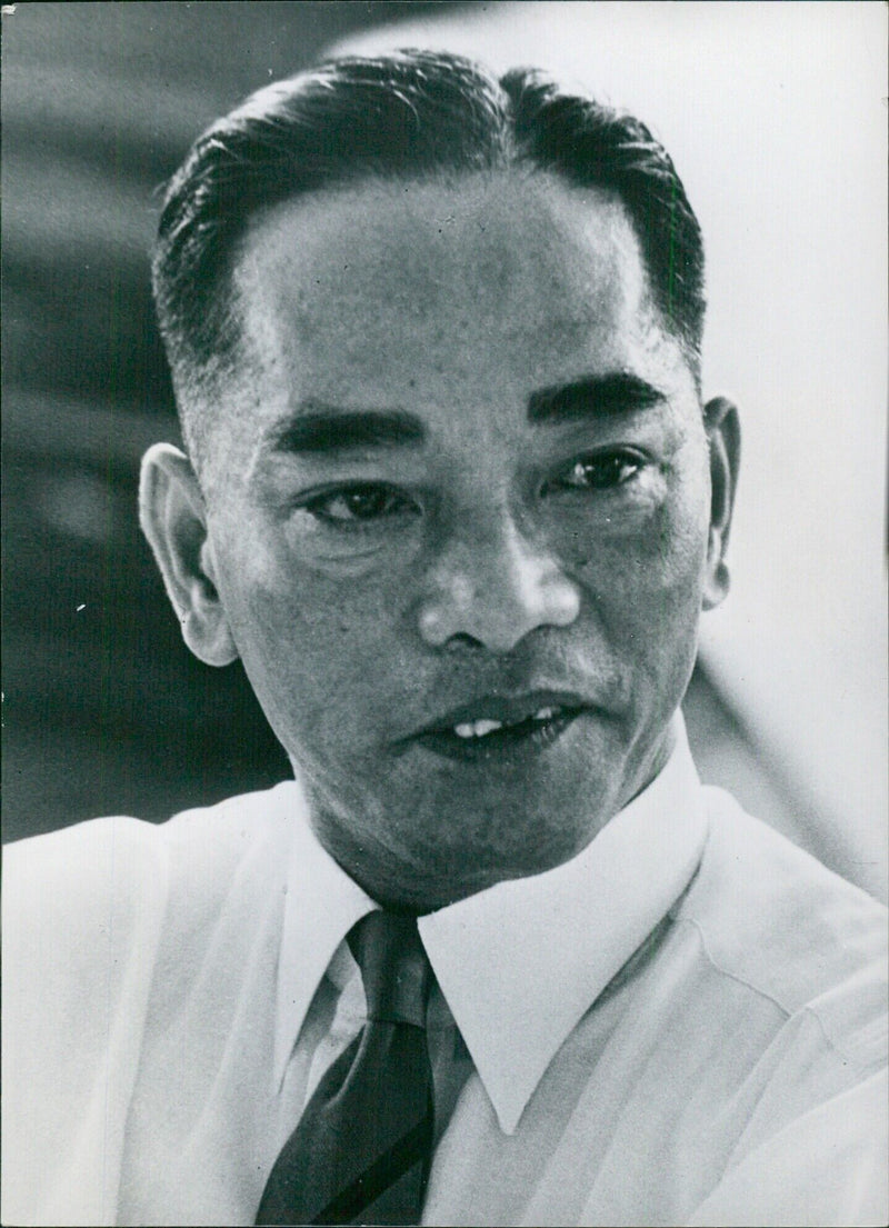 COLONEL H.S. LEE, Minister for Transport, Federation of Malaya. - Vintage Photograph