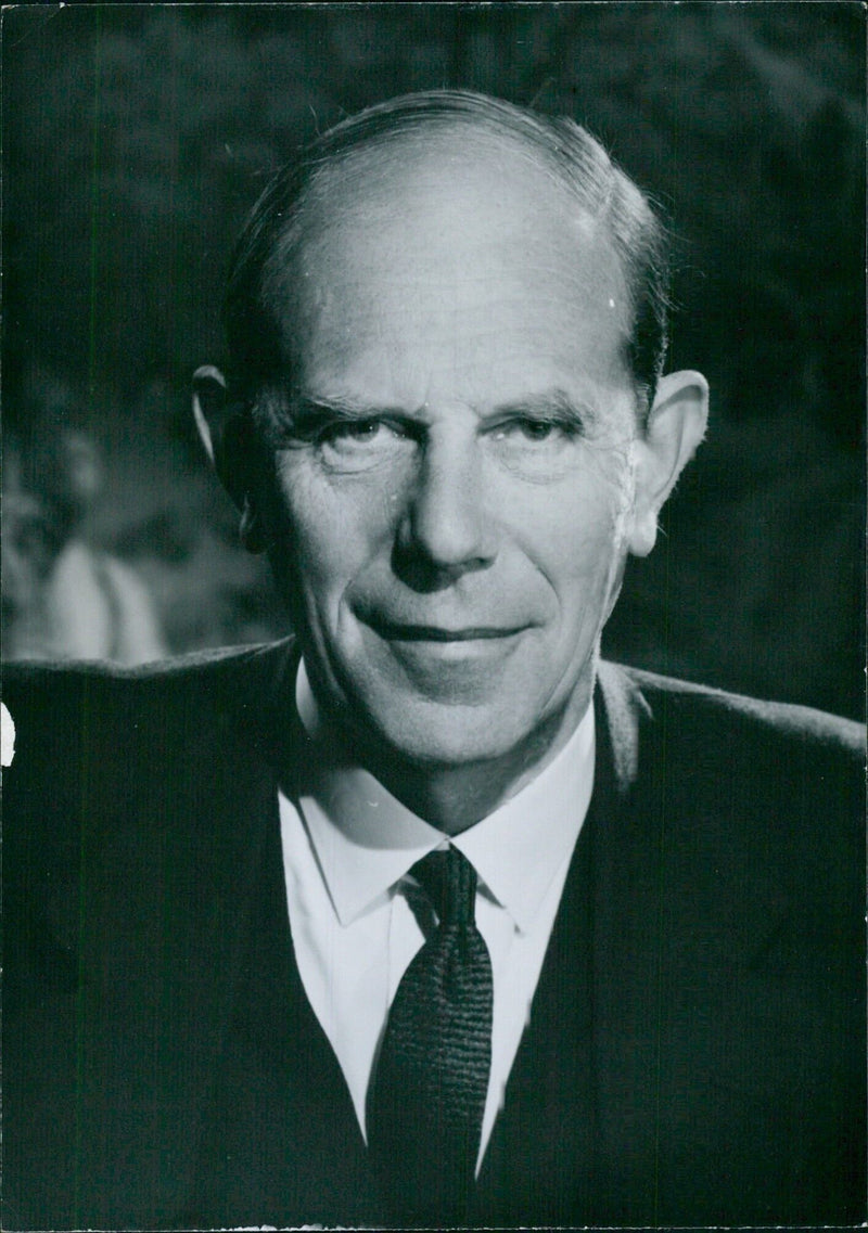 British Headmaster Sir Henry Desmond Lee, 1954-1961 - Vintage Photograph