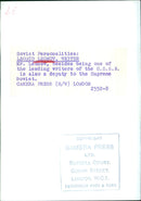 LE Soviet Personalities: LEONID LEONOV, WRITER - Vintage Photograph