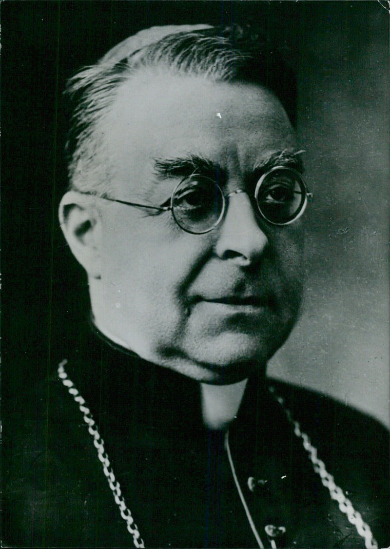 MONSIGNOR ALBERT LEVAME, Apostolic Nuncio in Ireland since 1954. - Vintage Photograph