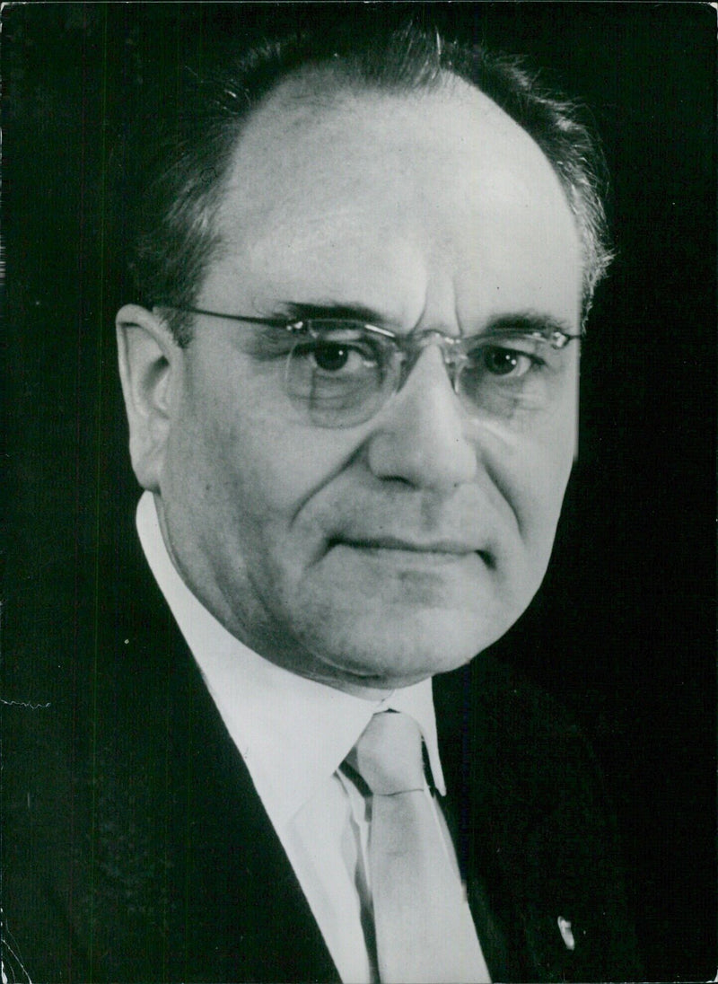 BRUNO LEDSCHMER, Vice-Premier and Chairman of the State Planning Commission - Vintage Photograph