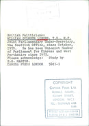 WILLIAM GILMOUR LEBURN, T.D., M.P. - Vintage Photograph