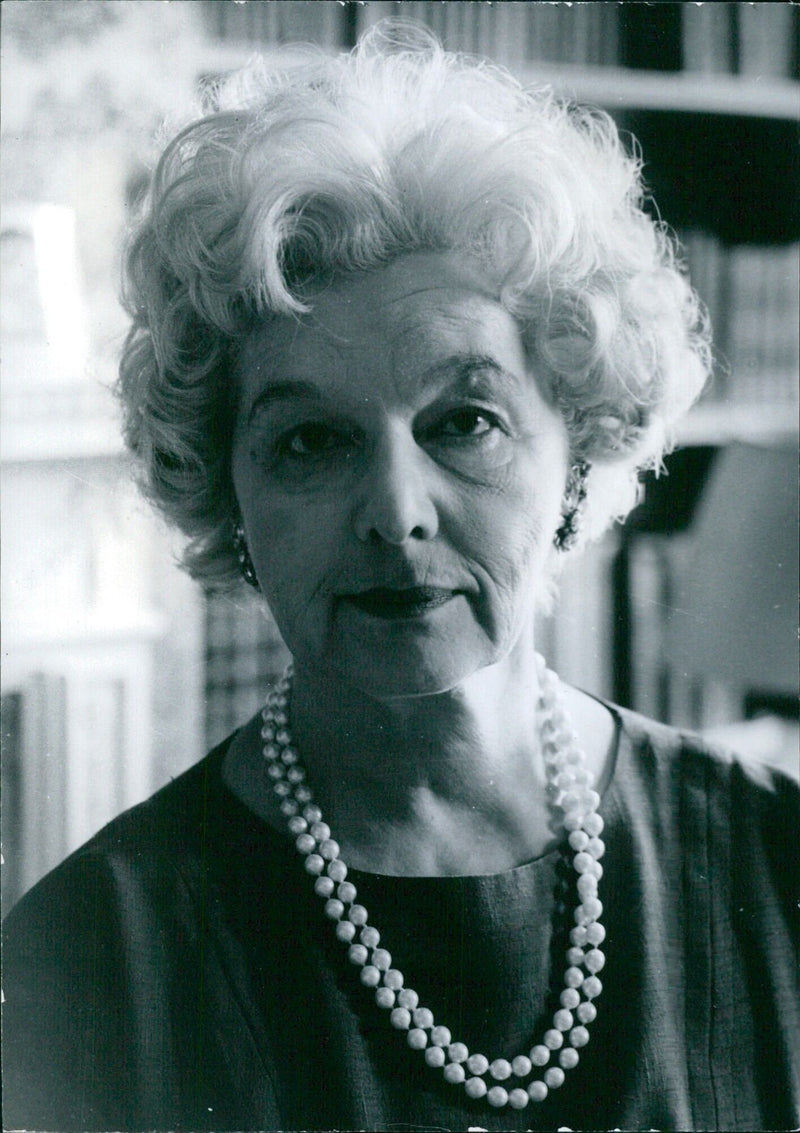 British Writer Rosamond Lehman - Vintage Photograph