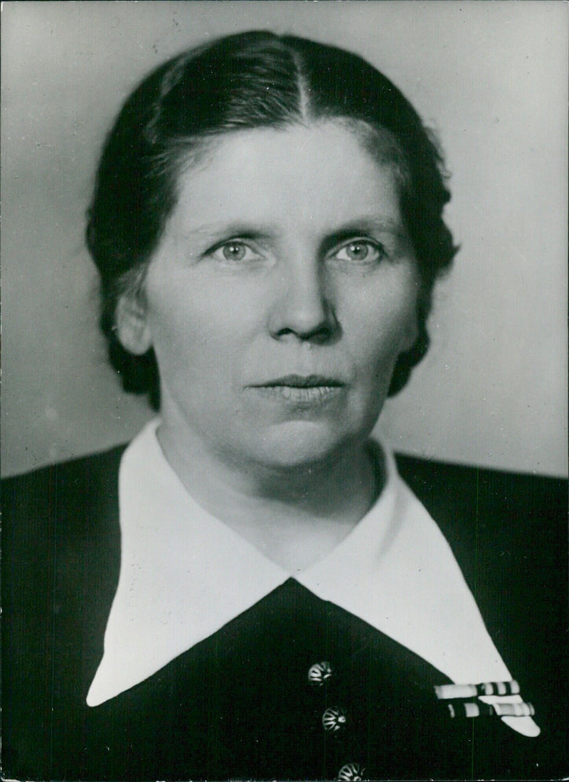 ZINAIDA LEBEDEVA, Secretary of the U.S.S.R. group of the Inter-Parliamentary Union - Vintage Photograph