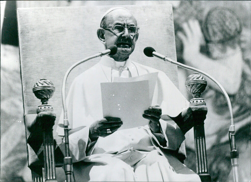 Pope Paul VI - Vintage Photograph