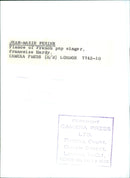 Jean-Marie Perier with Francoise Hardy - Vintage Photograph