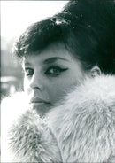 Israeli actress Judy Perry, winner of the title 'Miss Israel' in 1964 - Vintage Photograph