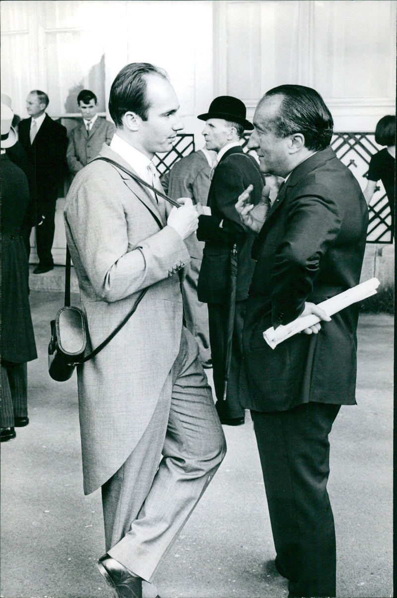 Karin Aga Khan in Stockholm, Sweden - Vintage Photograph