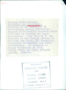 MOTAN SCLE CONFERENCE Prof. C.A. Gabonsky - Vintage Photograph