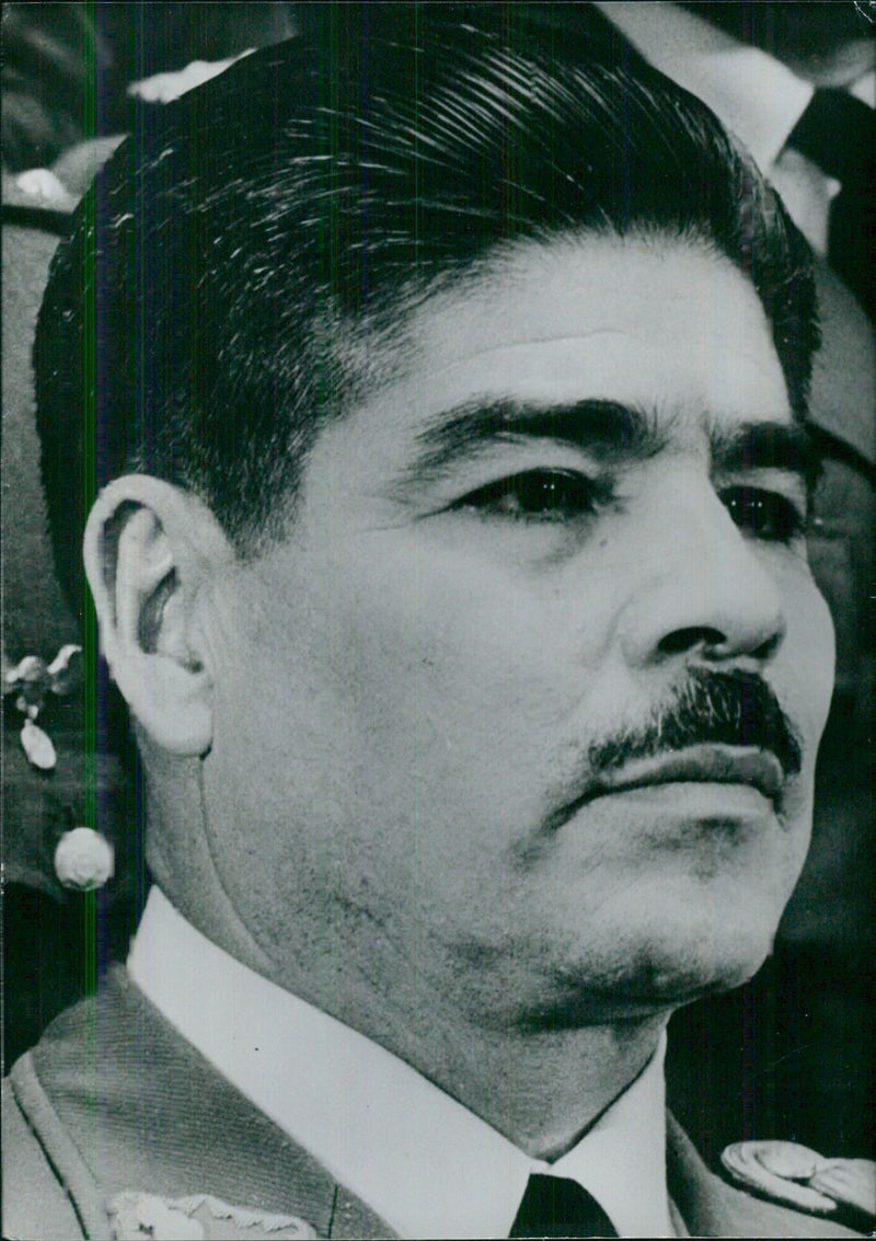 President Torrez of Bolivia - Vintage Photograph