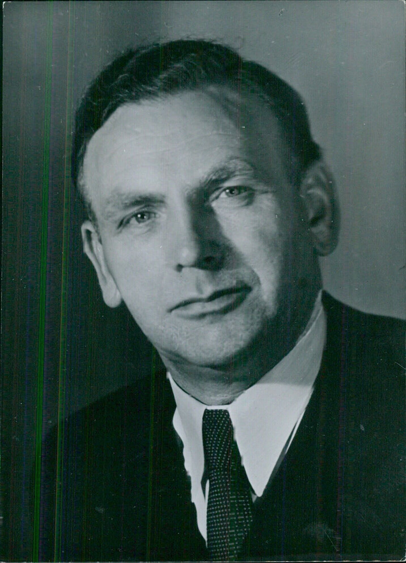 German Politician Josef Gockeln - Vintage Photograph