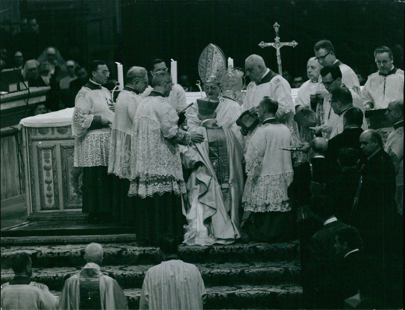 26th Cardinal of the Catholic Church in Stockholm, Sweden - Vintage Photograph
