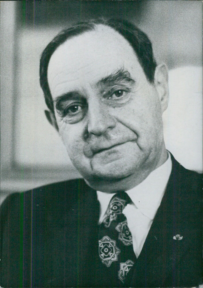 ROGER GOETZE, Inspector-General of Financee and Governor of the Credit Foncier - Vintage Photograph