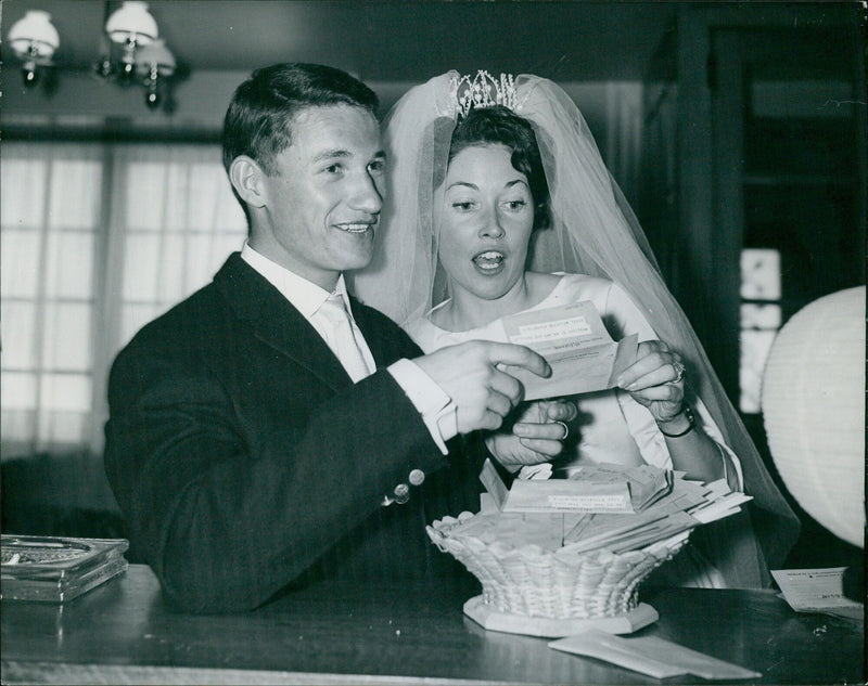 Guy Perillat's wedding - Vintage Photograph