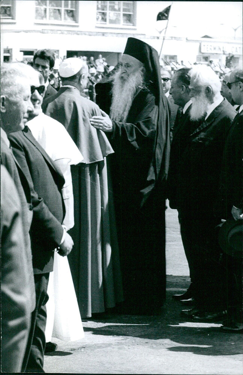 The Pope in Turkey - Vintage Photograph