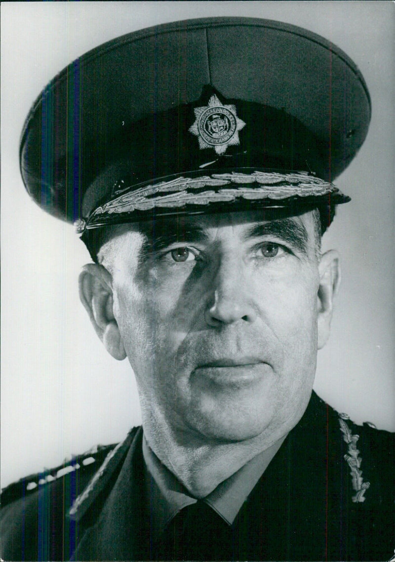 GENERAL J. P. GOUS Commissioner of the South African Police - Vintage Photograph