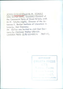 John Gollan and M.W. Schultz - Vintage Photograph