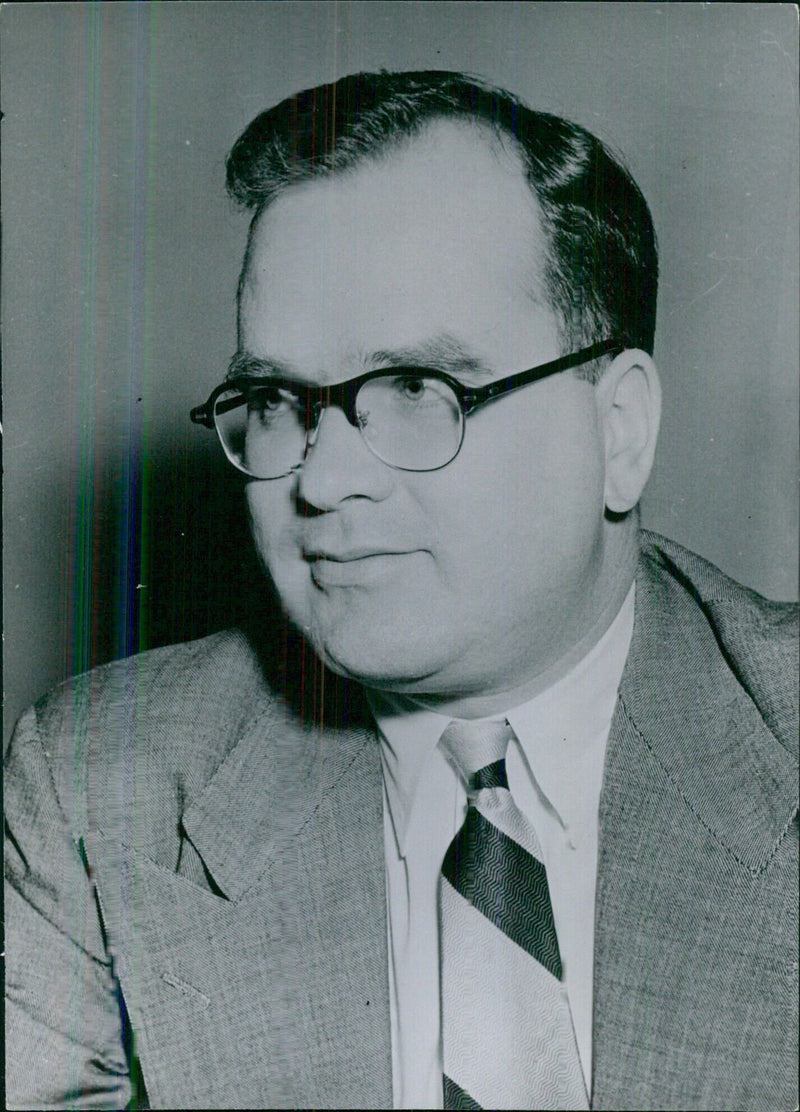 David L. Gordon, Director of European Programme at Mutual Security Agency - Vintage Photograph