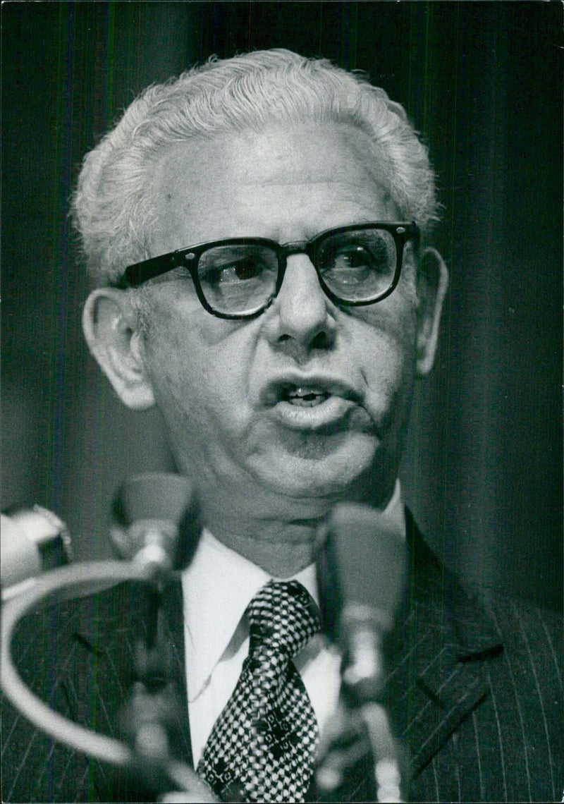 ARTHUR 3.GOLDBERG, Formerly Permanent Representative of the United States to the United Nations - Vintage Photograph